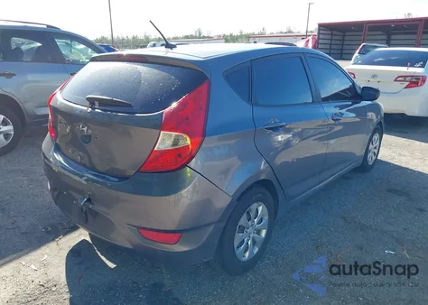 2015 Hyundai Accent Gs from USA, damaged, VIN KMHCT5AE9FU208922